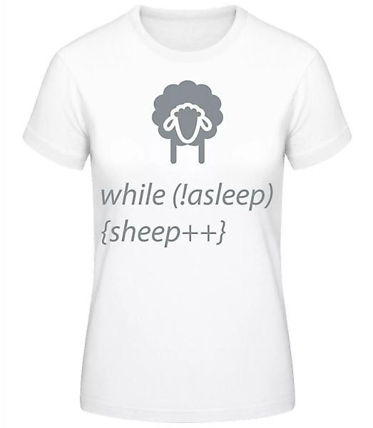While Not Asleep · Frauen Basic T-Shirt günstig online kaufen