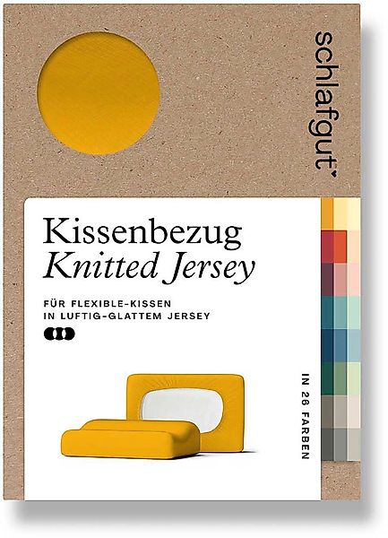 Schlafgut Kissenbezug »Pure flexibler Kissenbezug für Nackenstützkissen«, ( günstig online kaufen