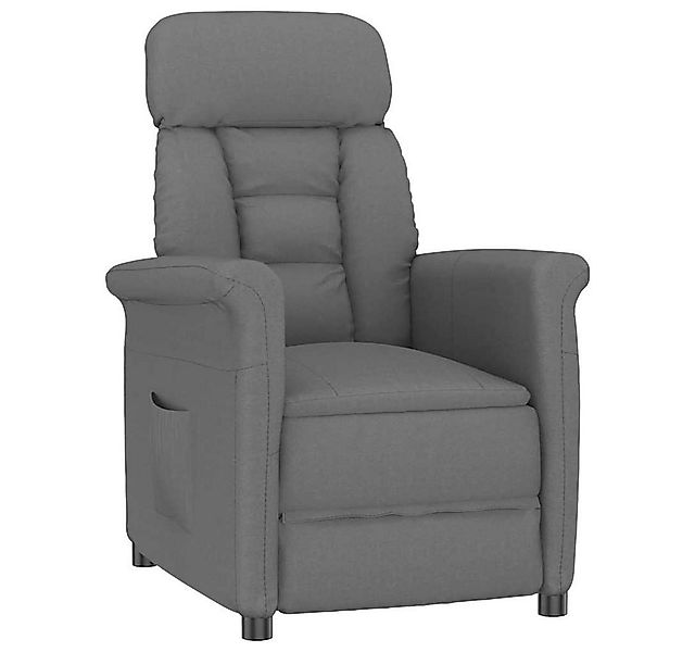 vidaXL Sessel Sessel Dunkelgrau 96,5 x 70,5 x 95 cm Mikrofaser (1-St) günstig online kaufen