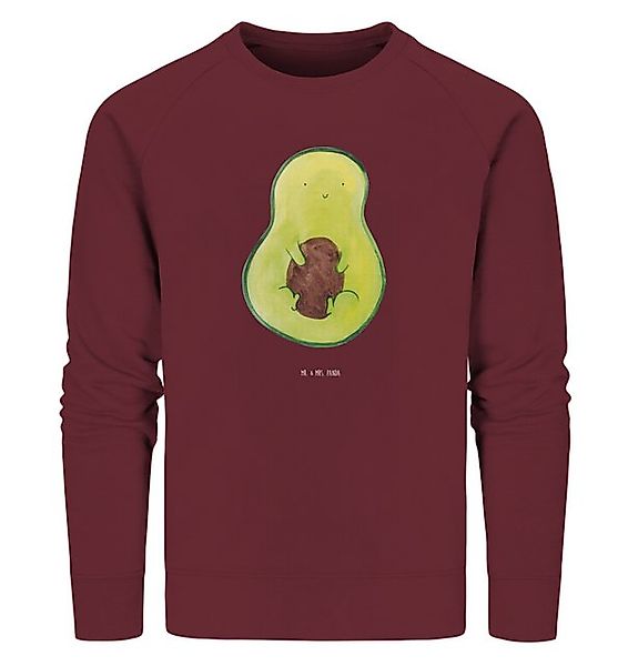 Mr. & Mrs. Panda Longpullover Avocado Kern Größe XXL - Burgundy - Geschenk, günstig online kaufen