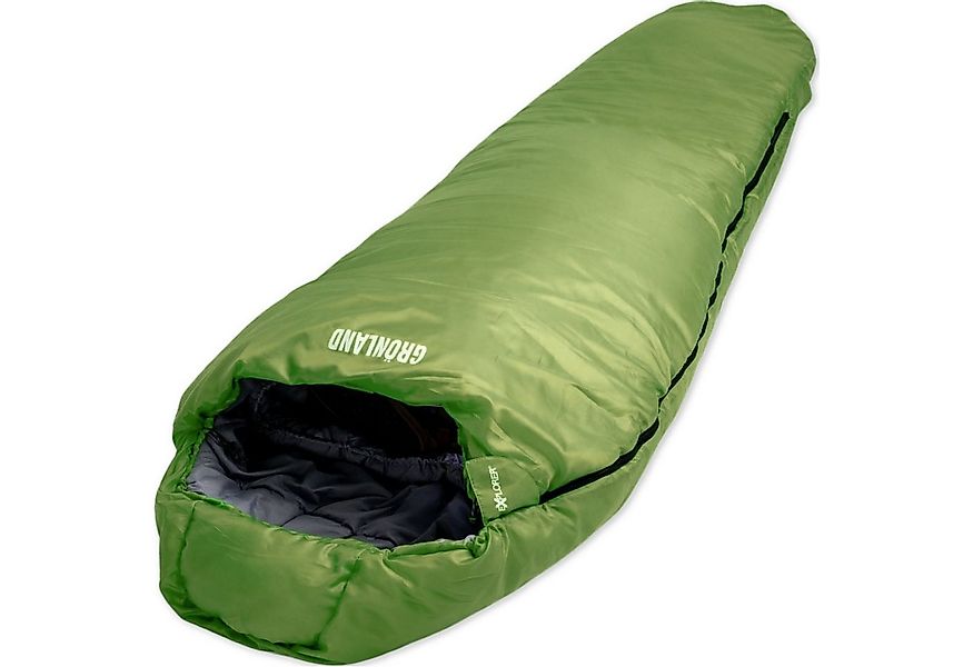 EXPLORER Mumienschlafsack Grönland Camping Schlafsack 230x82x55cm Outdoor w günstig online kaufen