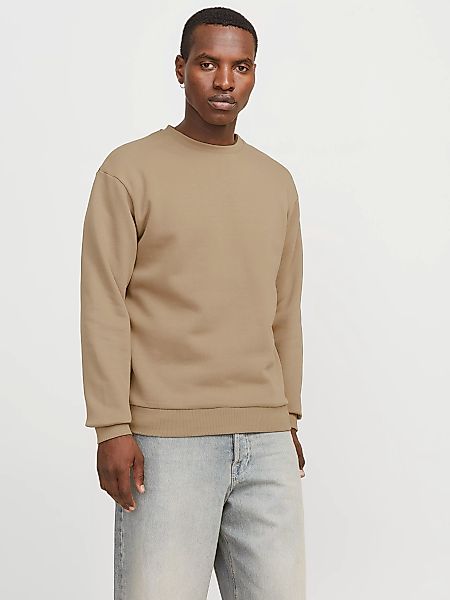 Jack & Jones Sweatshirt "JJEBRADLEY mit Rippbündchen für Alltag und Freizei günstig online kaufen