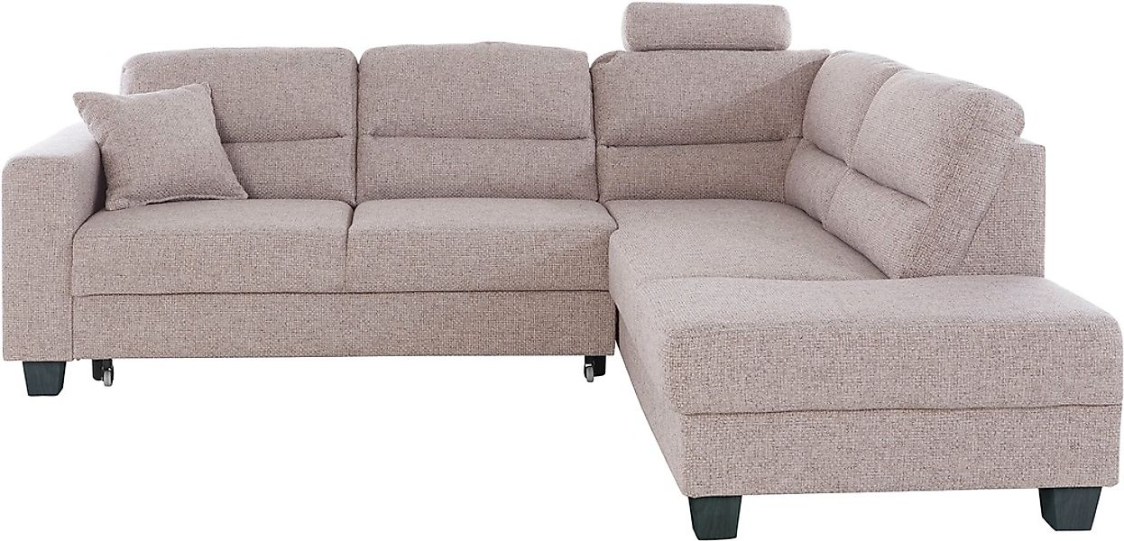 TRENDMANUFAKTUR Ecksofa "Chamber, zeitlos & elegant, bequem, L-Form", inklu günstig online kaufen
