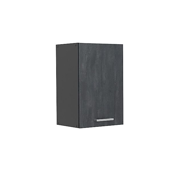 Vicco Hängeschrank R-Line, Schwarz Beton/Anthrazit, 40 günstig online kaufen