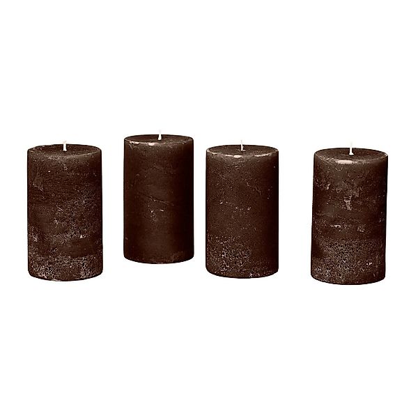 Mirabeau Stumpenkerze Kerze 4er Set Braga günstig online kaufen