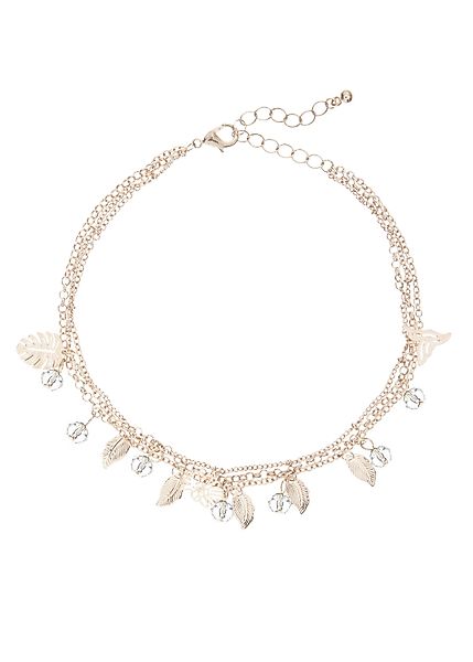 LASCANA Fußkette mit Anhänger, mit Anhängern, Fußkettchen-Armband, Fußkettc günstig online kaufen