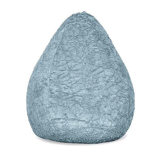 Lumaland Sitzsack Luxury Fluffy Gaming waschbar, Sitzkissen Bodenkissen wei günstig online kaufen