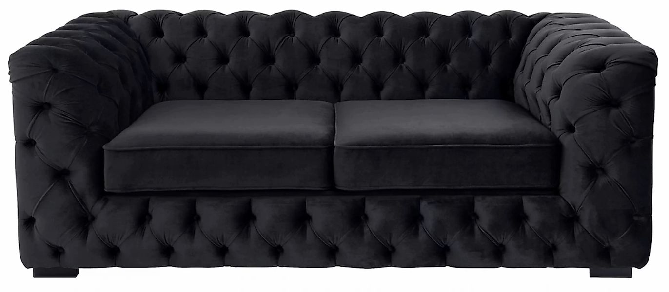 Home affaire Chesterfield-Sofa "Kalina", mit klassischer Chesterfield-Knopf günstig online kaufen