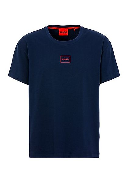 HUGO T-Shirt Laze T-Shirt mit Rundhalsausschnitt günstig online kaufen