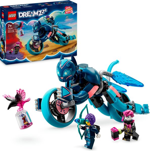 LEGO® Konstruktionsspielsteine »Zoeys Katzenmotorrad (71479), LEGO DREAMZzz günstig online kaufen