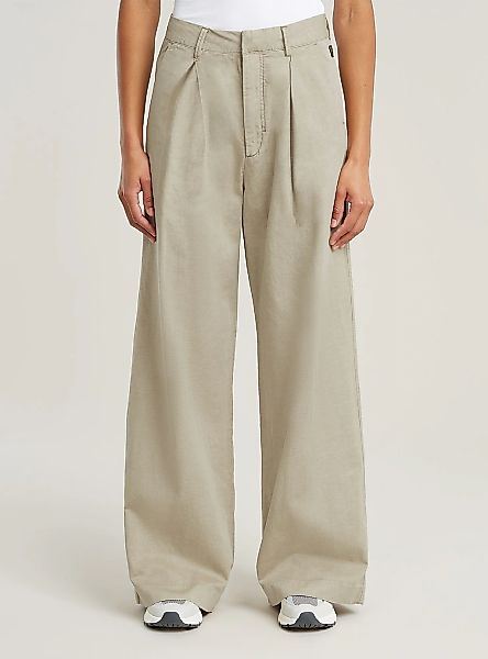 G-STAR Chinohose "Hose Fluid mit weitem Bein" günstig online kaufen