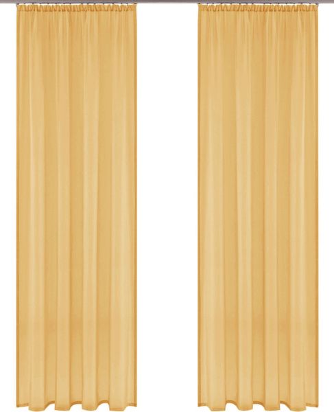 my home Gardine "XANA mit Ösen, Kräuselband oder Schlaufen" Kräuselband 1 S günstig online kaufen