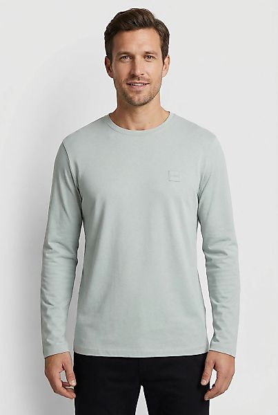 BOSS ORANGE Langarmshirt "Tacks" mit Markenlogo auf der Brust günstig online kaufen