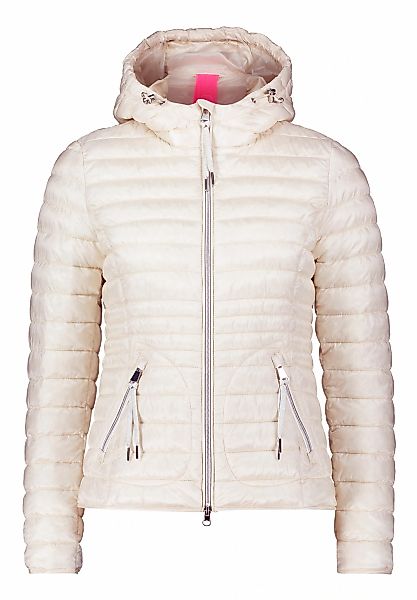 Cartoon Steppjacke "Cartoon Steppjacke mit Reißverschlusstaschen", mit Kapu günstig online kaufen