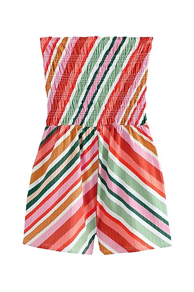 Next Playsuit Gesmokter Bandeau-Playsuit, Kurzgröße (1-tlg) günstig online kaufen