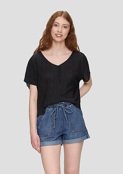 QS Kurzarmshirt T-Shirt T-Shirt im Relaxed günstig online kaufen