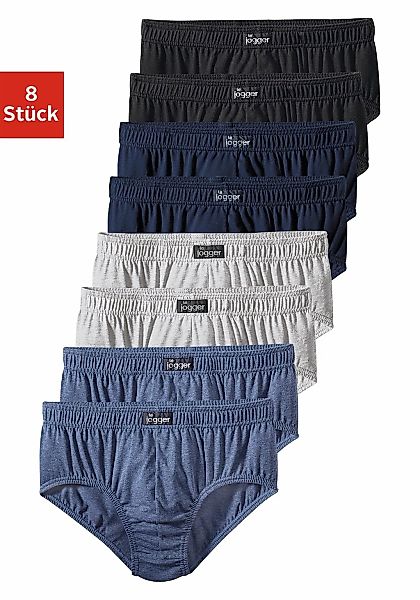 le jogger Slip Packung, 8 Stk. aus angenehm weicher Baumwoll-Qualität günstig online kaufen