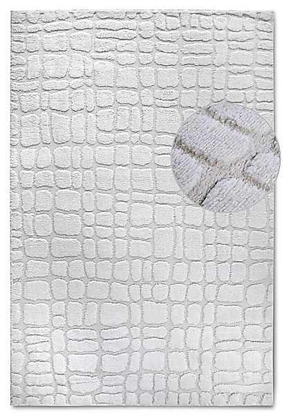ELLE DECORATION Designteppich »Artistique«, rechteckig, 18 mm Höhe, Hochflo günstig online kaufen