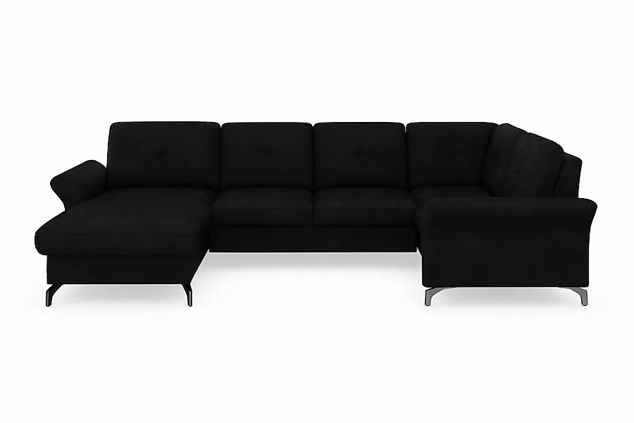 PLACES OF STYLE Wohnlandschaft "Calando U-Form" wahlweise mit Bettfunktion, günstig online kaufen