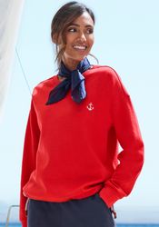 H.I.S Sweater mit Tunnelzug am Bündchen, Loungewear günstig online kaufen