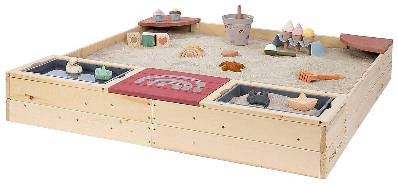 MUDDY BUDDY® Sandkasten Beach Rebel, natur günstig online kaufen