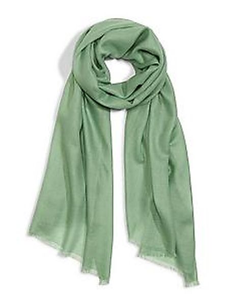 Schal aus Seide und Kaschmir Peter Hahn grün günstig online kaufen