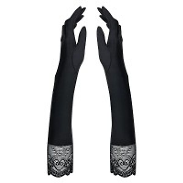 Obsessive Abendhandschuhe Miamor Spitzen-Handschuhe - schwarz günstig online kaufen