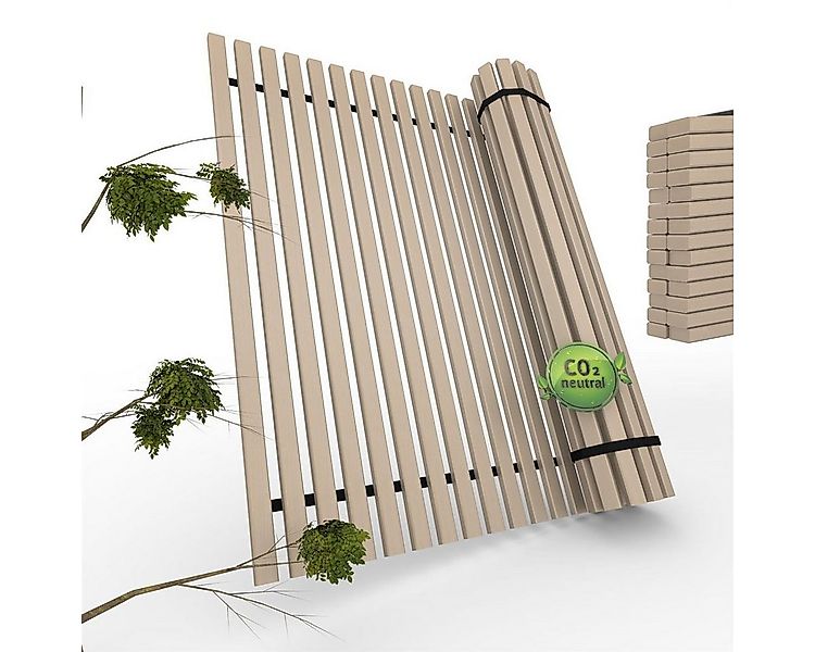 Rollrost Lattenrost Rolllattenrost "Buche" 80 x 160 cm 22mm bis 650kg Bettr günstig online kaufen