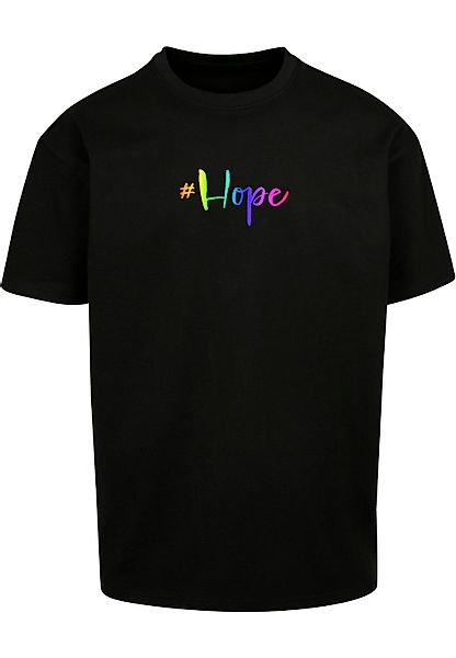 Merchcode T-Shirt "Merchcode Herren Hope Rainbow Heavy Oversized Tee", (1 t günstig online kaufen