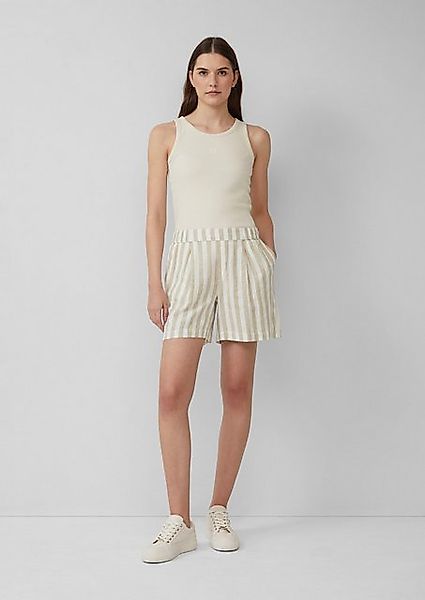 s.Oliver Shorts Shorts aus Leinenmix mit Eingrifftaschen günstig online kaufen