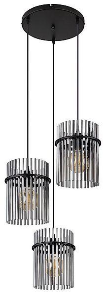 GLOBO LIGHTING Pendelleuchte GORLEY, ohne Leuchtmittel, Design Glasstäbe, D günstig online kaufen
