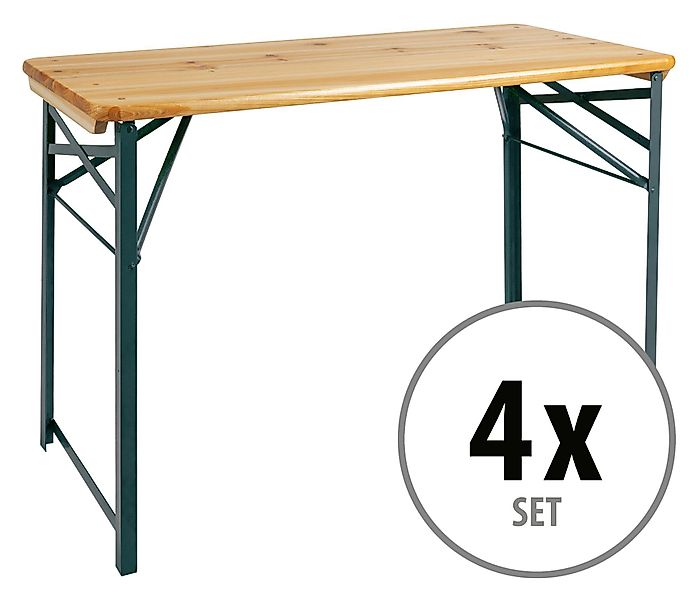 Stagecaptain Bierzeltgarnitur "Hirschgarten" kurzer Bierzelttisch 119 günstig online kaufen