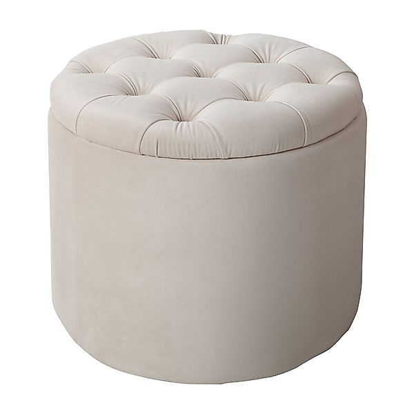 riess-ambiente Hocker MODERN BAROCK champagner, Wohnzimmer günstig online kaufen