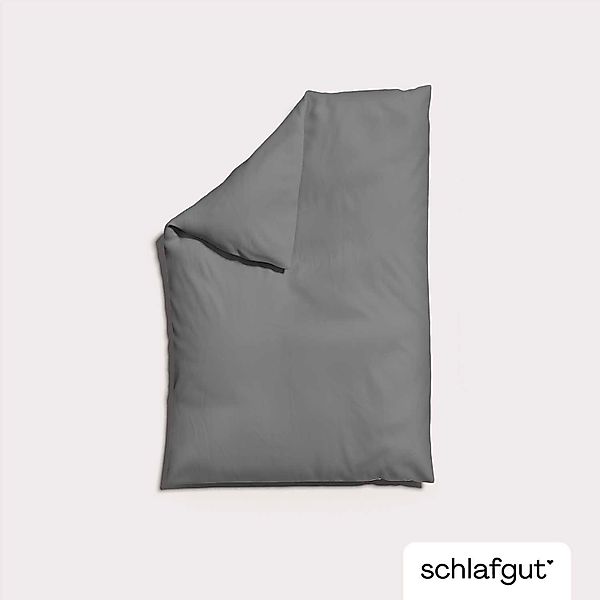 Schlafgut Bettbezug Knitted Jersey uni, aus günstig online kaufen