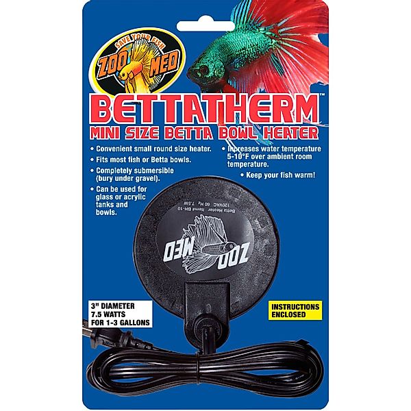 ZooMed Aquarienheizer BettaTherm Rund 7,5 W bis 11 l günstig online kaufen