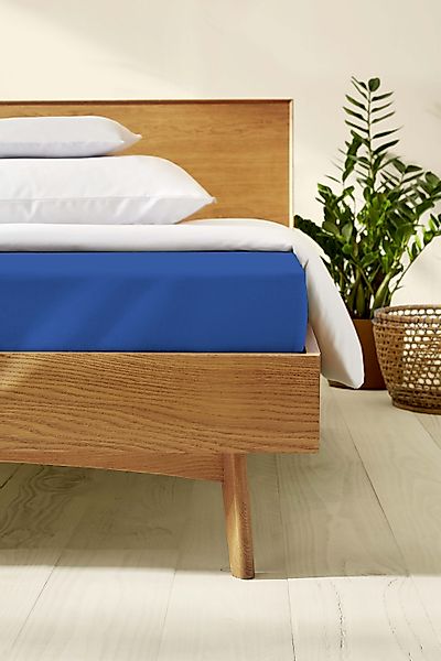 Kaeppel Spannbettlaken »Single Jersey Mako Elasthan«, aus 97% Baumwolle und günstig online kaufen