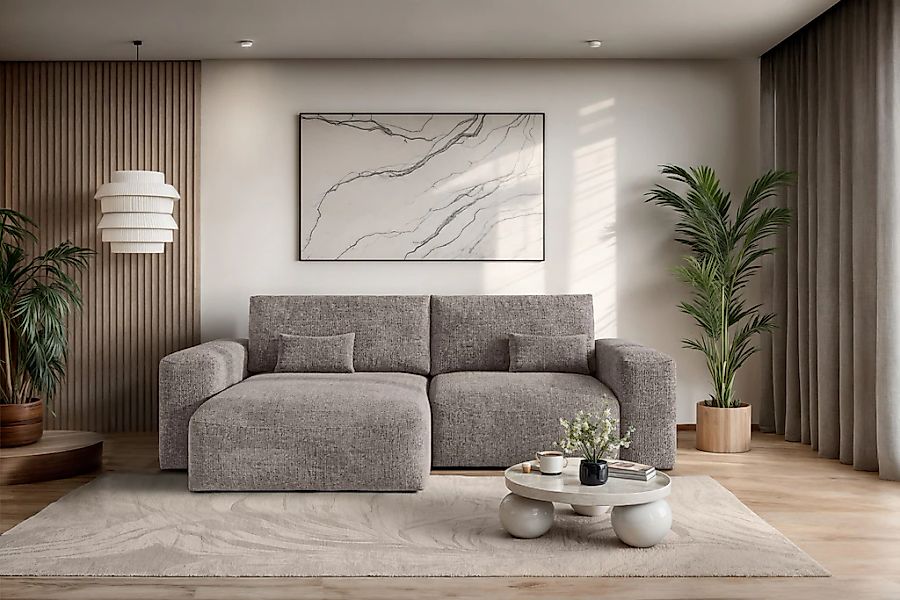 OTTO home Ecksofa "MATTS Schlafsofa mit Bettkasten, Maße B/T/H: 265/159/89 günstig online kaufen