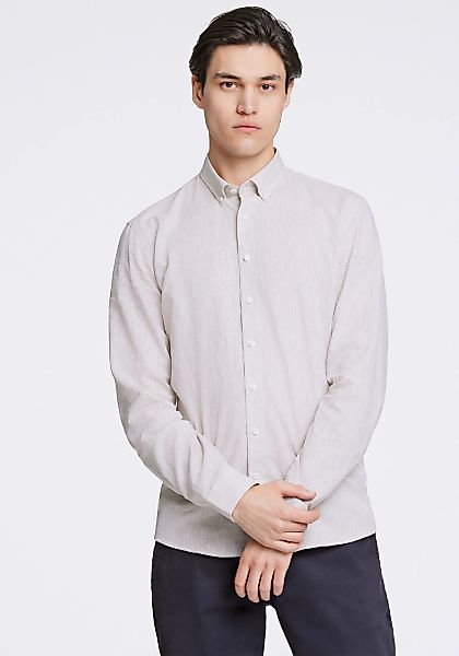 LINDBERGH Leinenhemd "Leinenhemd Slim Fit" günstig online kaufen
