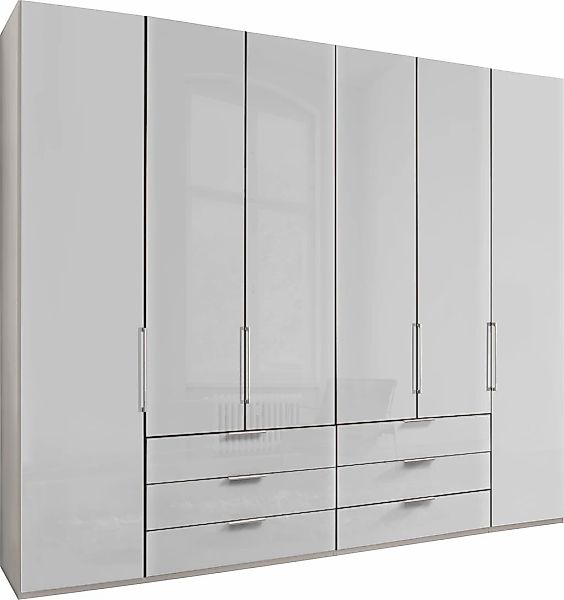 WIEMANN Kleiderschrank "Monaco" mit Glasfront sowie hochwertige Beschläge i günstig online kaufen