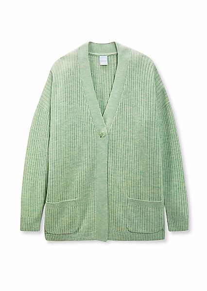 MADELEINE Strickjacke "Strickjacke Langer Woll-Cardigan im Oversize-Stil" günstig online kaufen