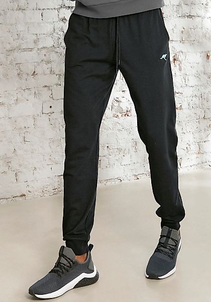 KangaROOS Sweathose, Jogginghose mit kleiner Logostickerei günstig online kaufen