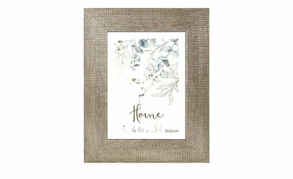 Bilderrahmen 15x20 cm  Leeds ¦ silber ¦ Massivholz,Holz ¦ Maße (cm): B: 22 günstig online kaufen