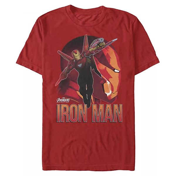 Marvel - Avengers Infinity War - Iron Man Invincible Sil - Männer T-Shirt günstig online kaufen