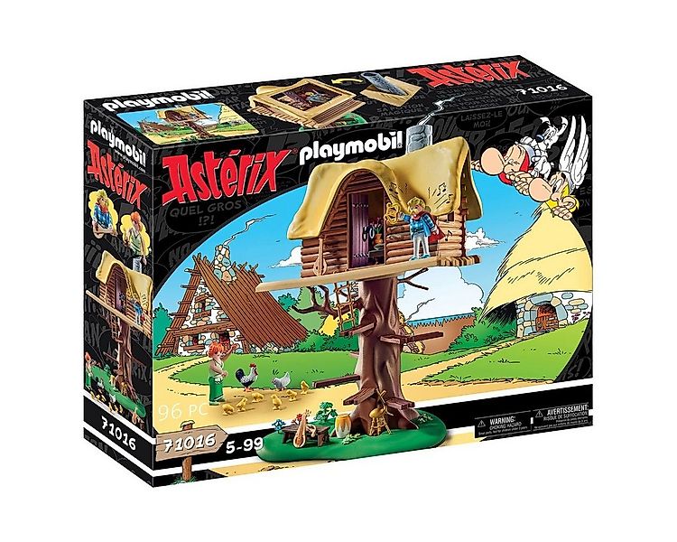 Playmobil® Spielwelt PLAYMOBIL® 71016 - Asterix - Troubadix mit Baumhaus günstig online kaufen