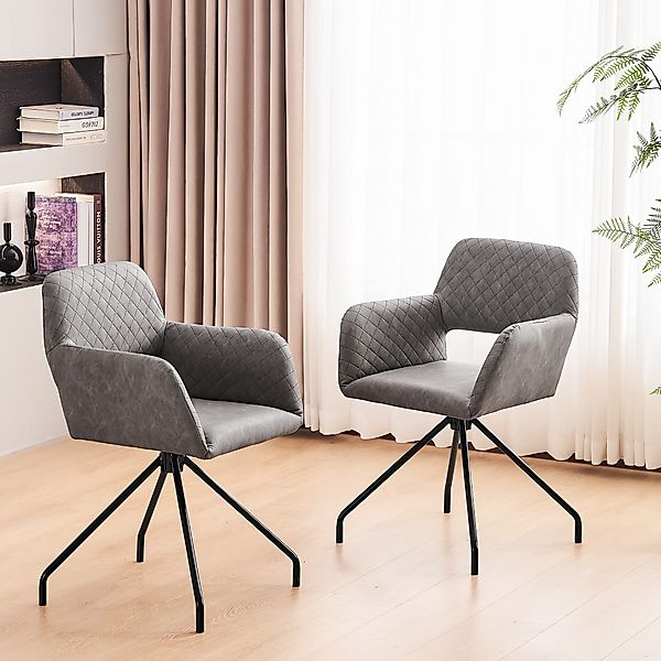 BlingBin Esszimmerstuhl 2er Set Loungesessel Armlehnstuhl günstig online kaufen