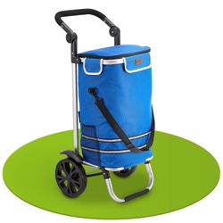 Juskys Einkaufstrolley 3in1, 56 l, mit günstig online kaufen