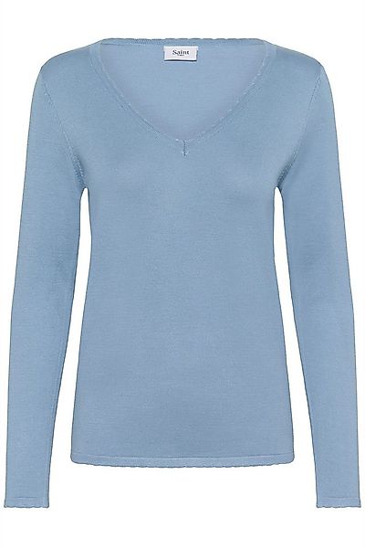 Saint Tropez Strickpullover MilaSZ LS V-Neck Pullover Viskosemischung, Regu günstig online kaufen