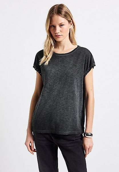 STREET ONE T-Shirt mit U-Boot-Ausschnitt günstig online kaufen