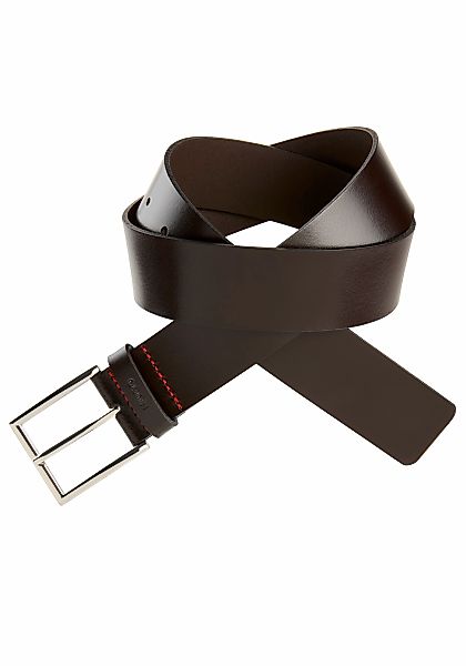 HUGO Ledergürtel "Giaspo Sz40", mit Logo-Schlaufe günstig online kaufen