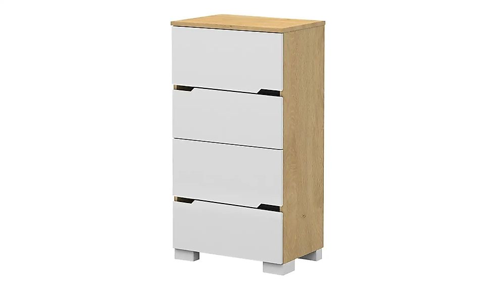 Kommode  Uni Oak ¦ holzfarben ¦ Maße (cm): B: 55 H: 104,4 Kommoden & Sidebo günstig online kaufen